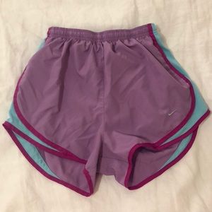 Purple Nike Running Shorts